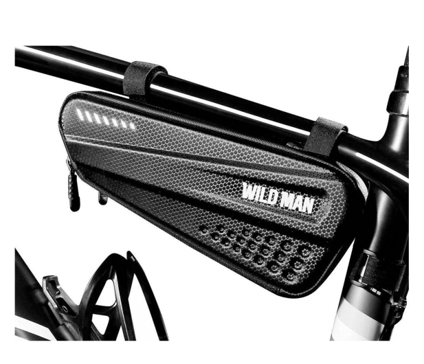WILDMAN Etui/sakwa na ramę roweru M ES4 1.2L uchwyt rowerowy czarna/ - 1355434 - zdjęcie 2
